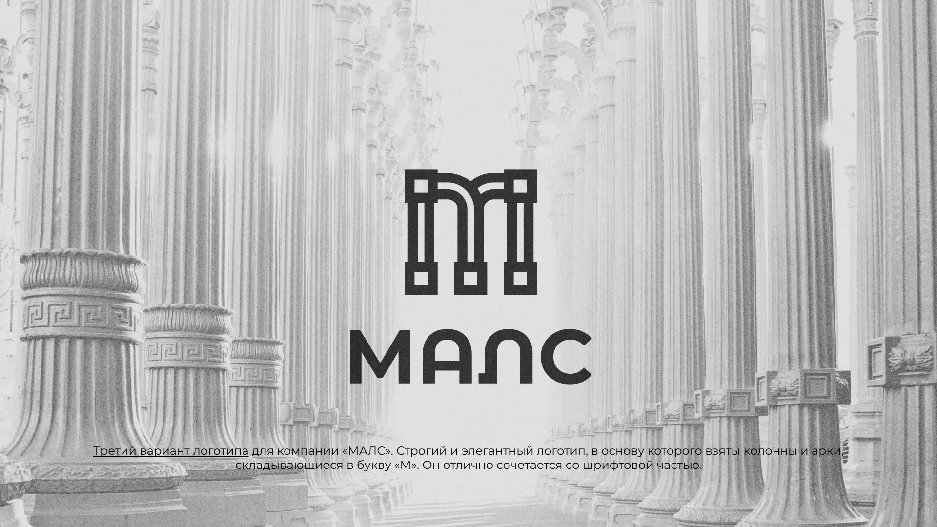 Разработка логотипа компании «МАЛС» в Полесске