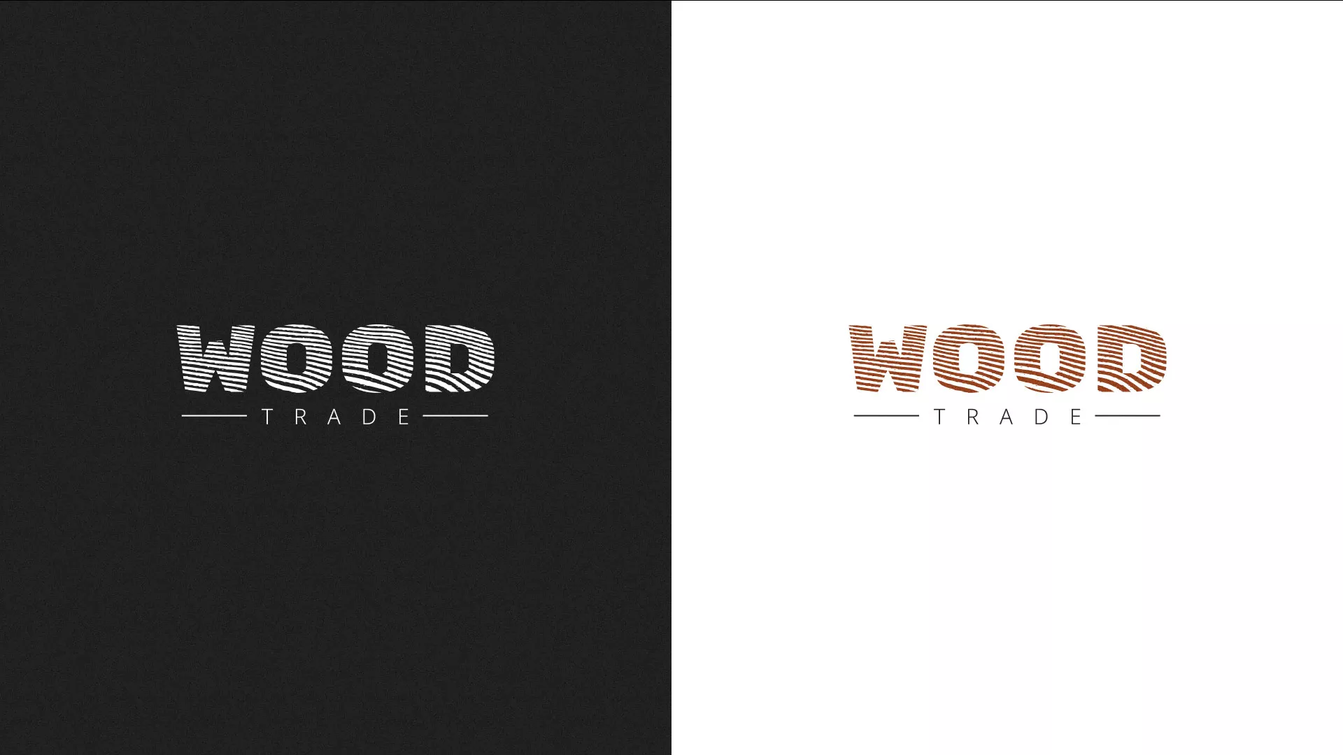 Разработка логотипа для компании «Wood Trade» в Полесске